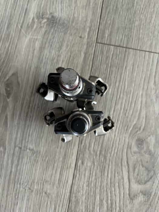 Pedale Garmin Rally XC100 powermeter (stânga) SPD – funcționale, stare bună