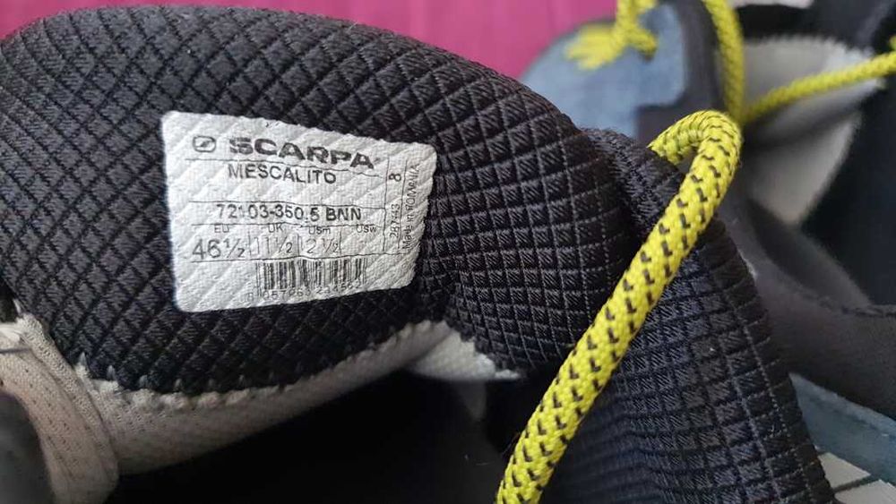 Adidasi trekking SCARPA Mescalito marimeA 46 1/2 impecabili