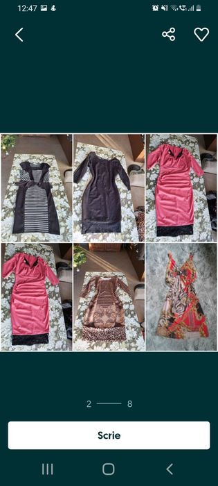 Rochite mărimile S, M,L,  branduri diferite,