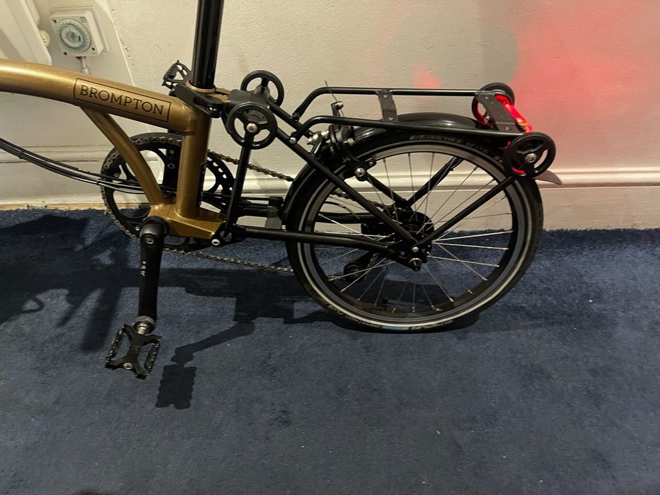 Bicicleta electrica brompton P line  4 viteze