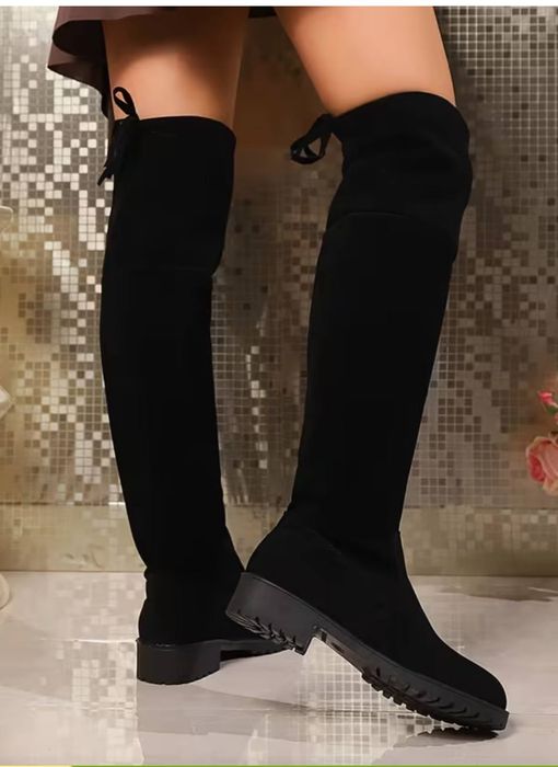 сапоги высокие новые