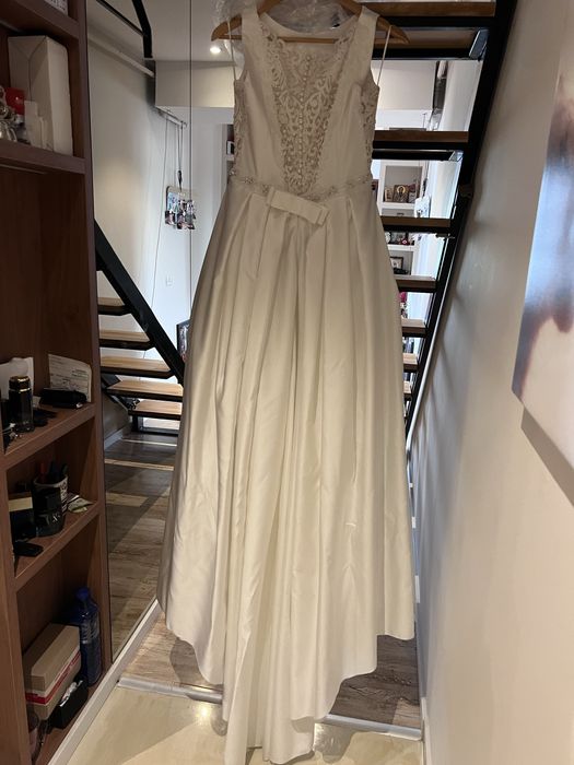 Rochie de mireasa din matase naturala