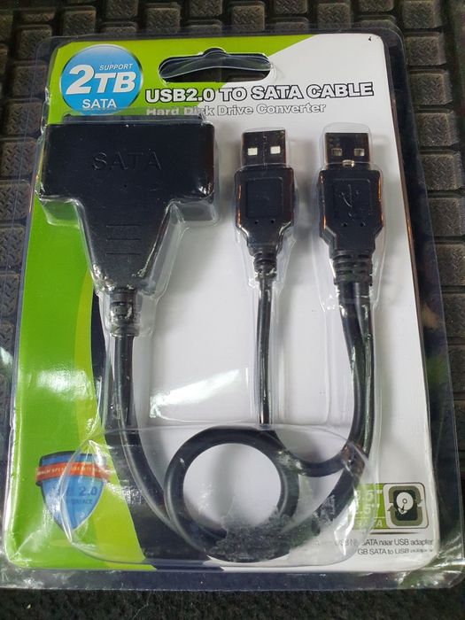 SATA кабел към USB Нов