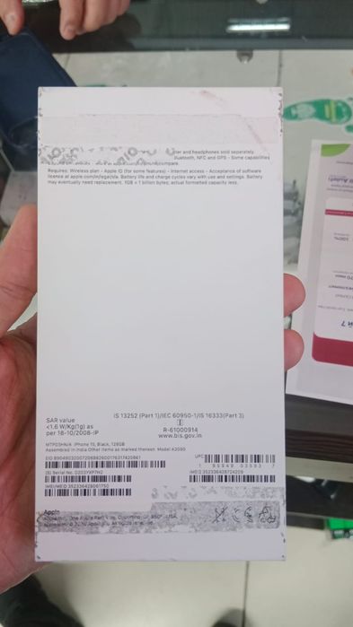 Айфон 15, 128гигабайт