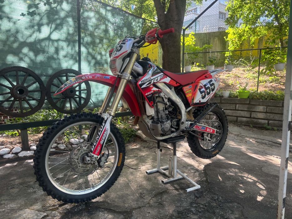 Honda crf 450x стартер и регистрация