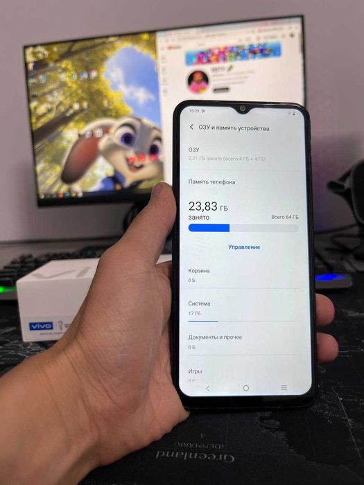 vivo y 22 сотилади