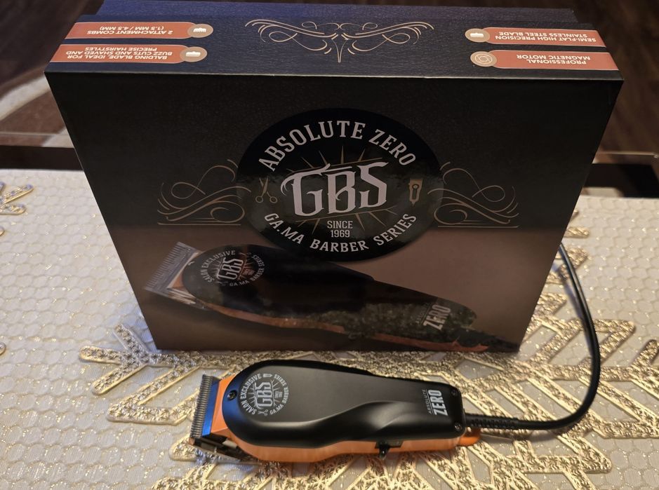 Mașină de tuns/Trimmer profesională ZeroGap BarberSeries