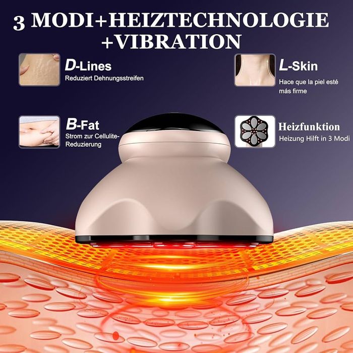 Антицелулитен масажор Robofun 6 в 1 За стягане и изглаждане на кожата