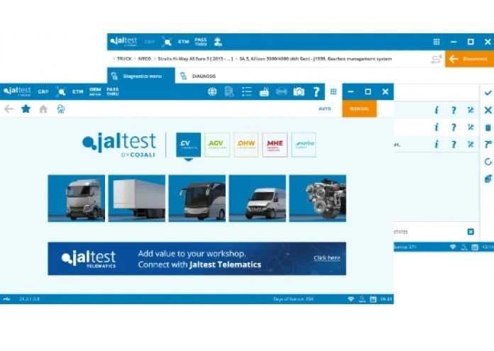 DAF Euro6, Tester Auto Profesional Camioane Jaltest+Laptop Panasonic