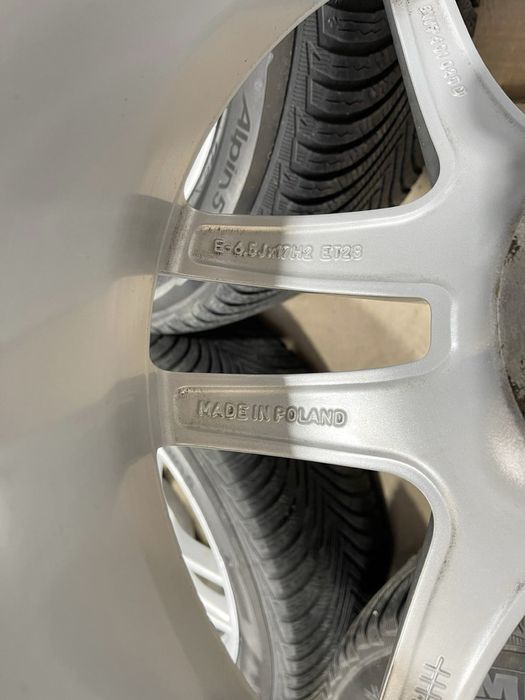 Roti iarna Audi A4 B9 Allroad B8 225/55R17 Michelin DOT2020