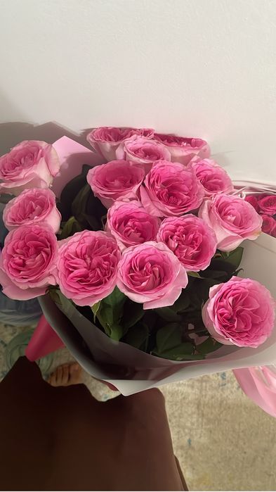 Голландские метровый розы