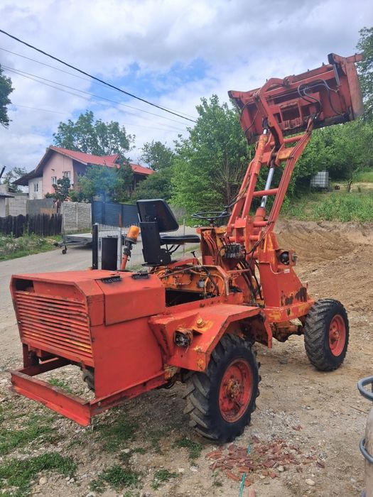 Minivola Atlas Încărcător frontal Motor deutz ,cupa crocodil
