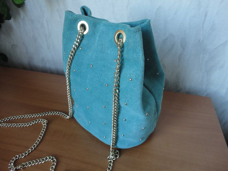 Естествена кожа/нова италианска чанта