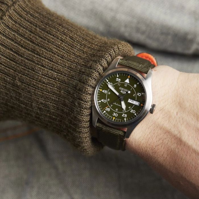 Seiko 5 Field 39.4mm Green SRPH29