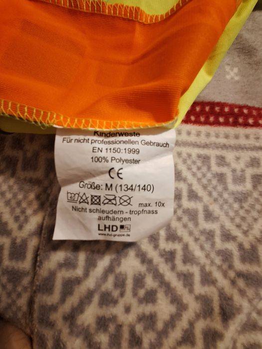 4 Vestă Reflectorizanta Siguranță Ciclism Copii