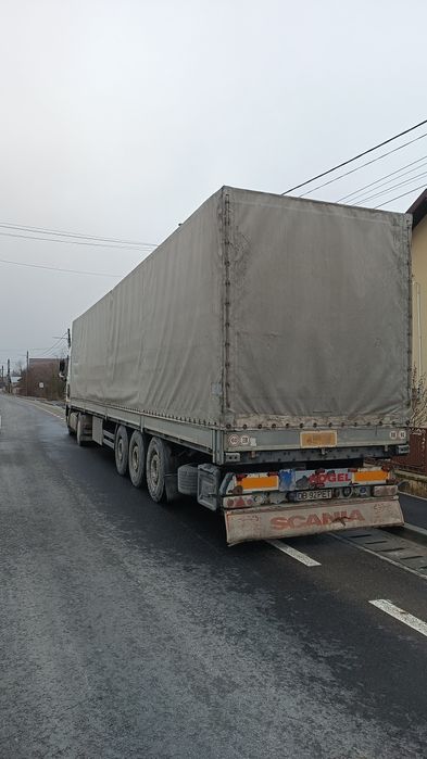 Remorcă Kögel SN24, 2006, prelată gri, obloane