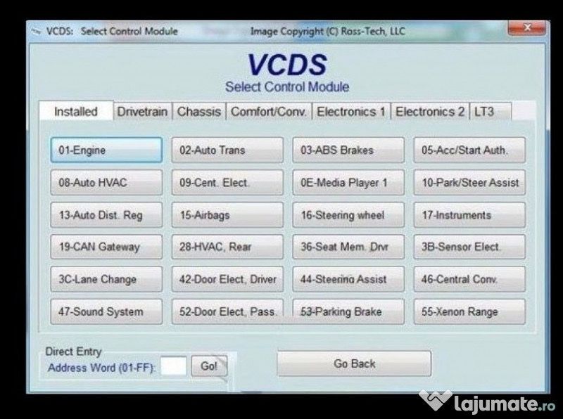 Resoftare adblue stage 1 audi skoda volkswagen star xentry mercedes