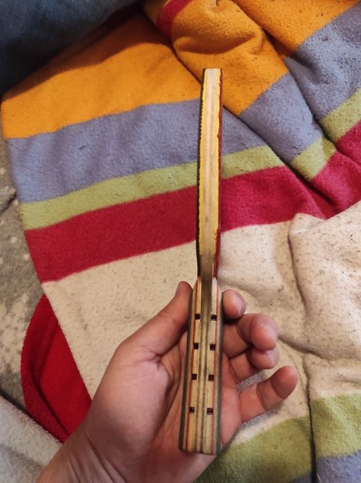 Vand lemn gol Joola Python anatomic si paleta tenis de masa Joola Tra