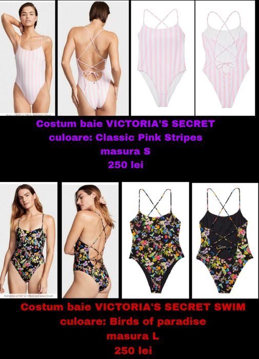 Costume baie Victoria's Secret XS, S,M,L