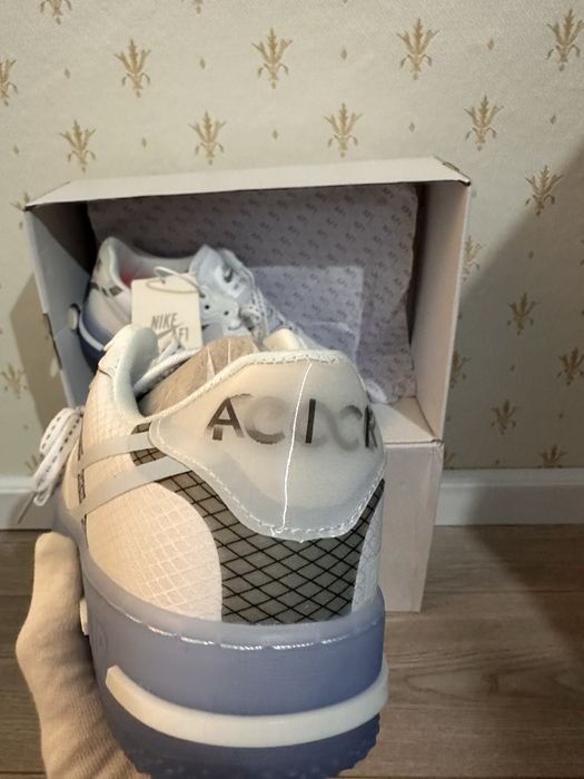 Nike Jordan Air Force 1 React "White Ice" FullBox