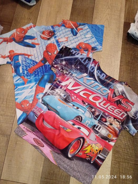 Футболки и маечки для мальчика 5-6лет