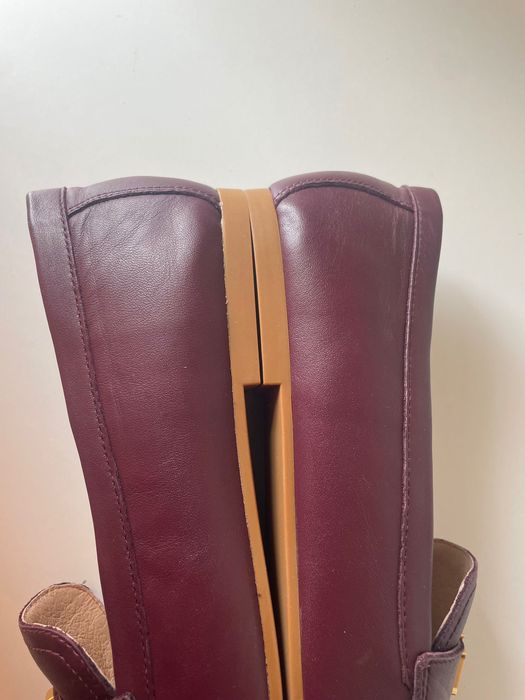 Нови кожени лоуфъри мокасини  «Lauren Ralph Lauren». Р.40