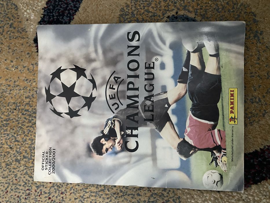 Panini Champions League 2000/2001. Album 98% complete.