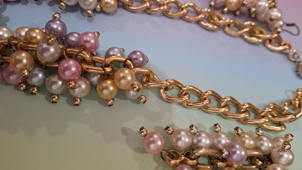 Комплект колие и обеци