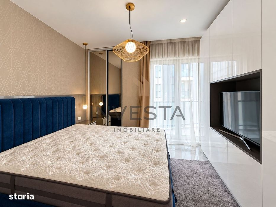 Apartament 2 camere ultrafinisat cu 2 parcari subterane, Buna Ziua