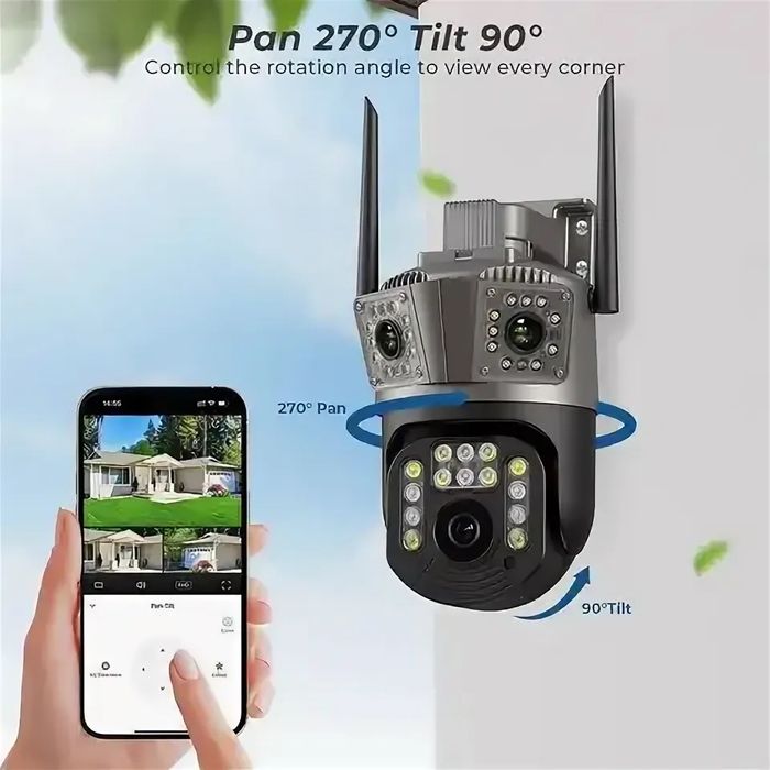 Камера видеонаблюдения Wi-FI  360°