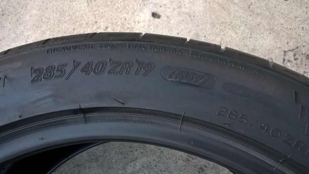 O anvelopa noua de vara 285 40 19 michelin pilot sport PS2