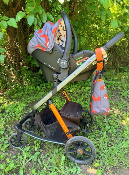 Количка  Cosatto Giggle Quad 3 в 1 Charcoal Mister Fox