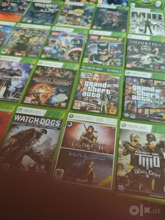 Оригинальние Игровые диски для xbox 360 с лицензией в идеальном