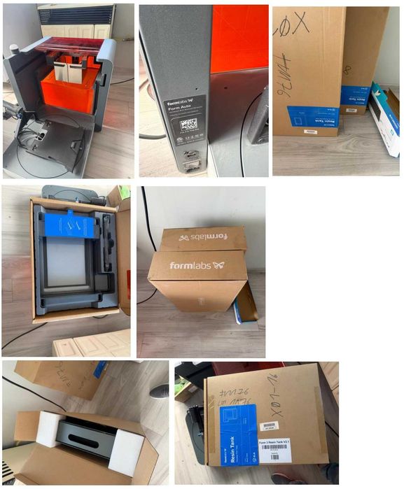 linie completa imprimare 3D cu rasini Formlab