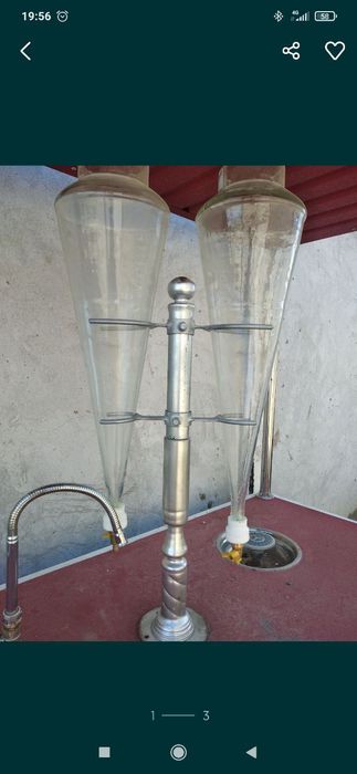 Газ вада ясаймиз ва морс учун хархил  сироп ва колбалар ва стойка  бор