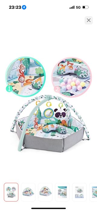 Манеж Kidilo,б/у продам за 30 новая