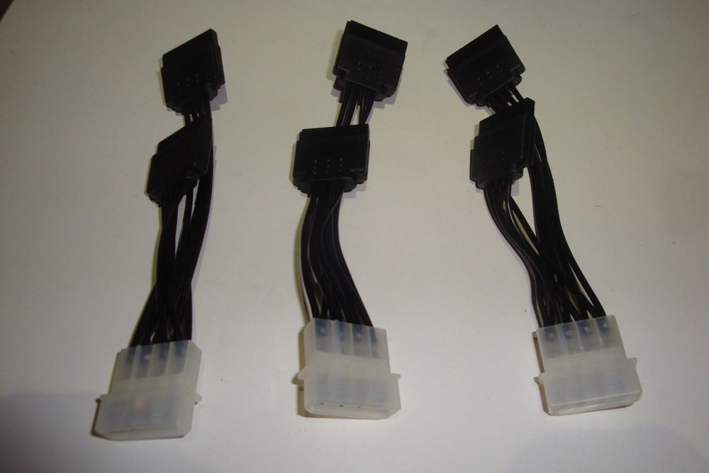 adaptor sursa evga mufa molex la 2 sata