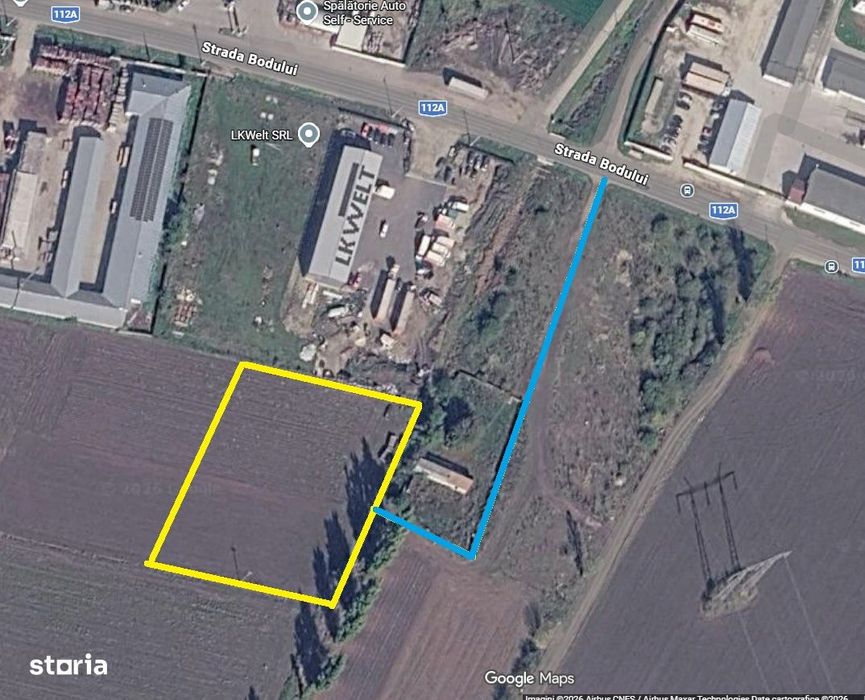 De vânzare teren intravilan în Hălchiu, 5000 mp