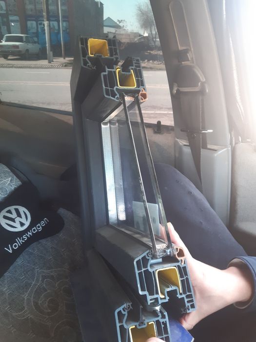 Пластик терезе витраждар