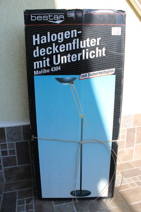 Подова лампа Bestar Malibu 4304 – халогенен плафон + лампа за четене