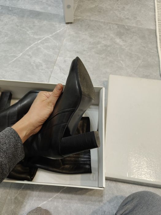 Продам сапоги, Турция,кожа, 37р