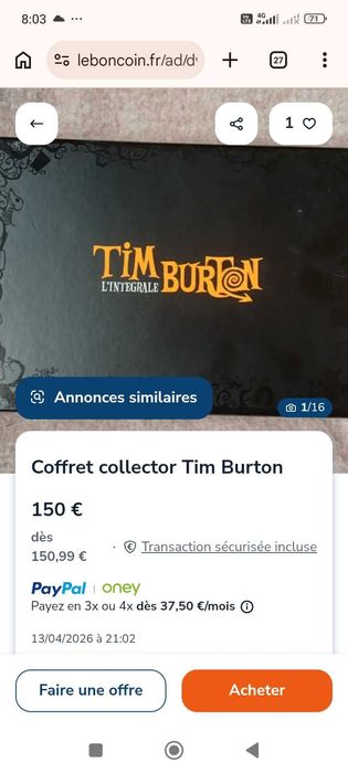 Album Tim Burton