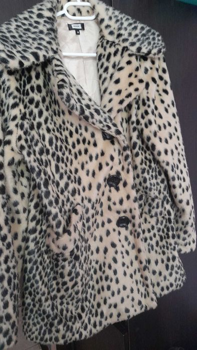 Дамско зимно палто, тигрово, Bik Bok