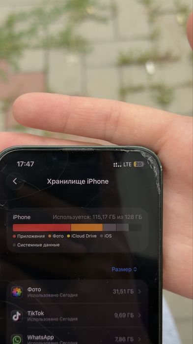 Айфон 13 зеленый