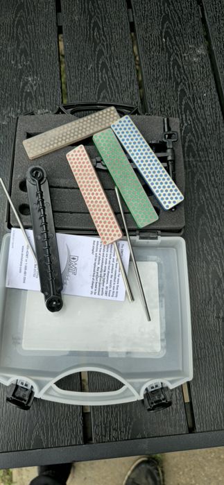 Диамантено точило DMT SHARPENER KIT с добавен 4 диамант за финиш !!!