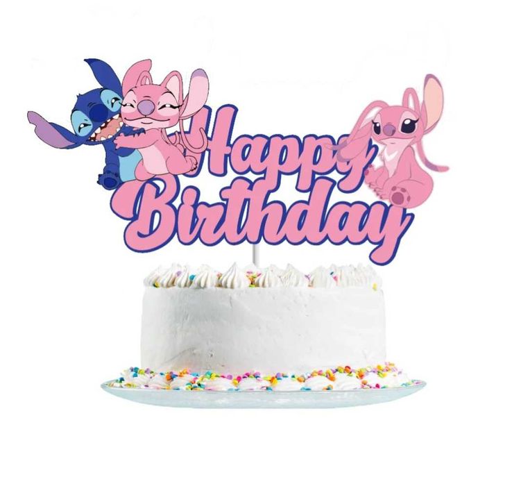 Украса за торта на Стич