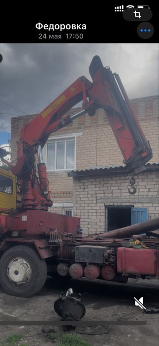 Продам манипулятор Scania