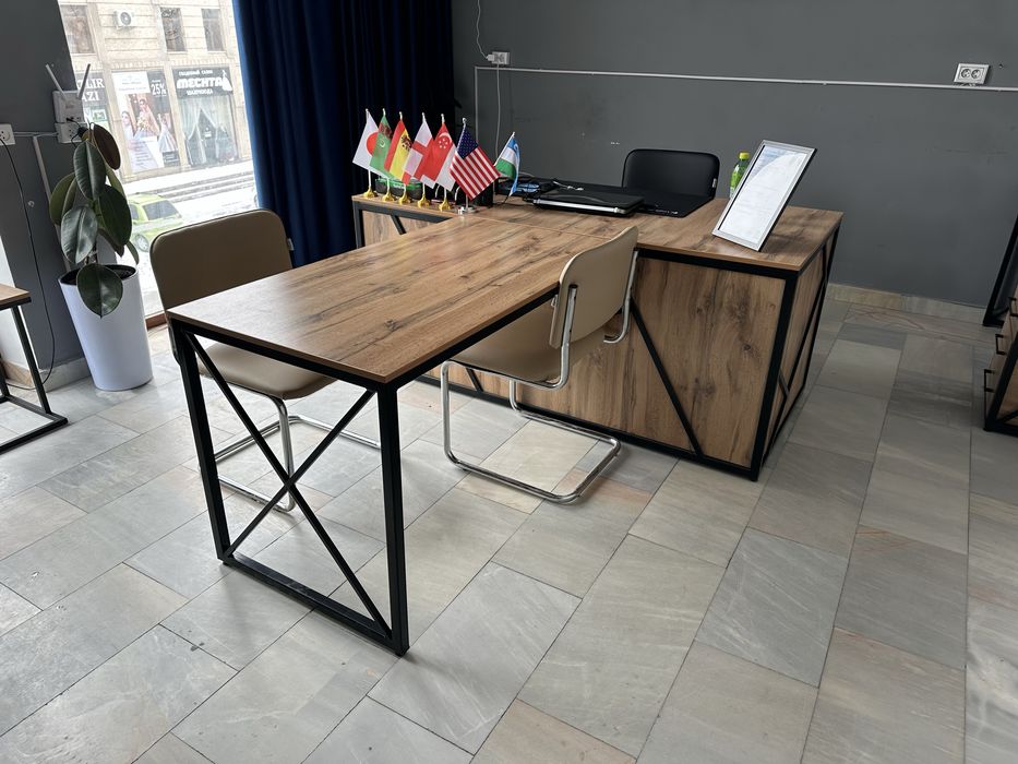 Лофт стилда барча турдаги мебеллар наличи бор,заказгахам йасаберамиз