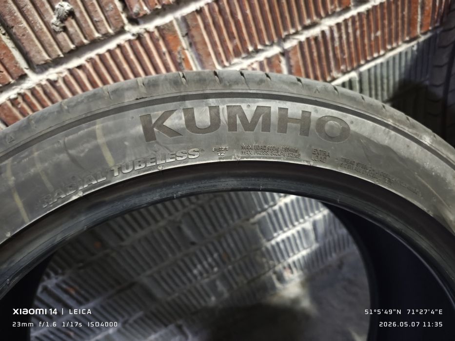 Шины летние kumho 245/45/21