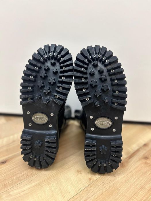 Ботинки Steel на 10 рядов люверсов